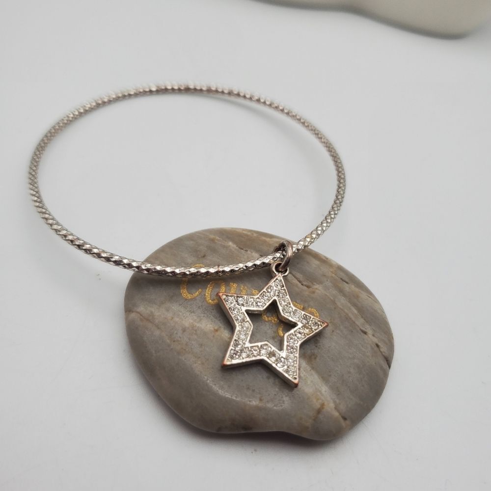 Shooting star silver toned‎ bracelet
